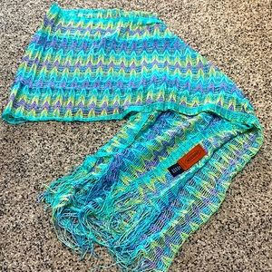 MISSONI Stole Scarf in Teal